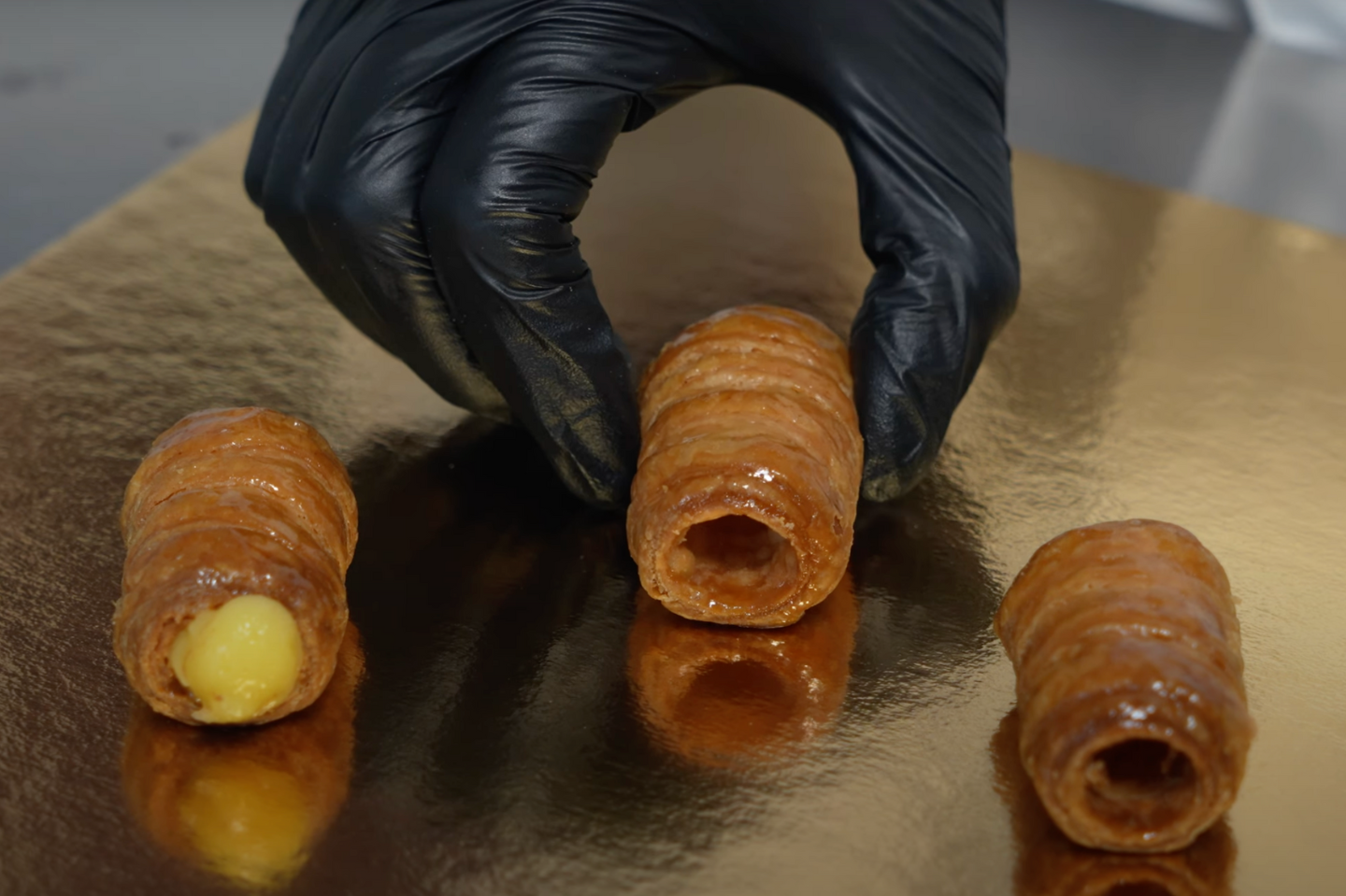 Cannoncini con crema pasticcera Idealcrem Top